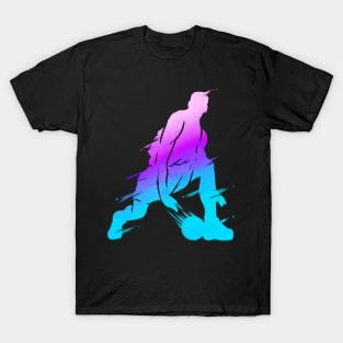 Silhouette Basketball Player, Shadow Basketball T-Shirt